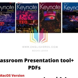 KeyNote (AmE) - Classroom Presentation Tool ( MacOS version)+PDF (SB, WB,TB)+Test +Teacher resource