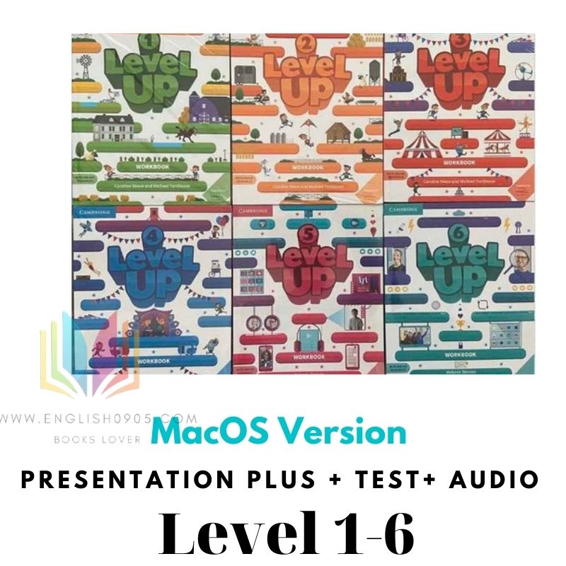 Level Up (AmE) Presentation plus + Test generator + Resource (6 levels, MacOS version)