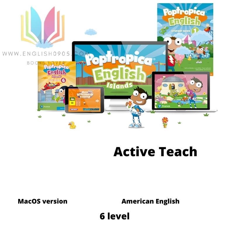 Poptropica English (AmE) - Active Teach (MacOS Version) (AT Included Test and All teacher resource)