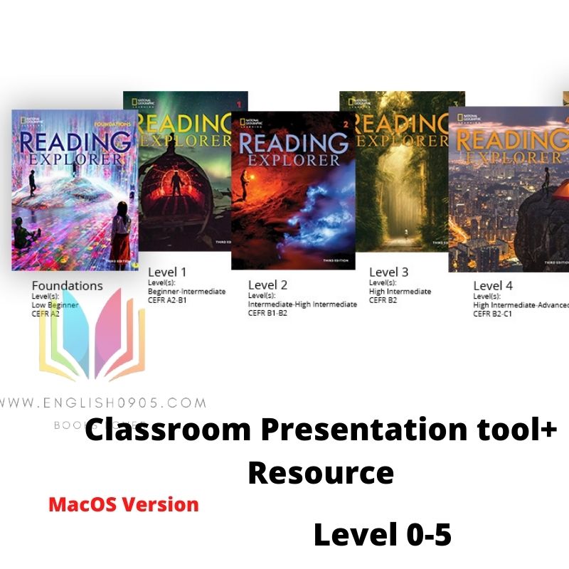 Reading Explorer 3rd Classroom Presentation Tools ( MacOS version) +PDF +Test +Teacher Resources
