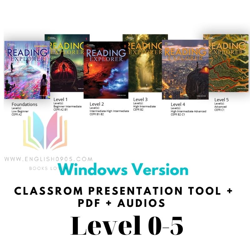 Reading Explorer 3rd Classroom Presentation Tool ( Windows version) +PDF +Test + Teacher Resources