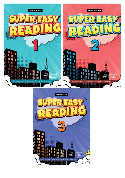 Super Easy Reading, 3rd Edition - high quality PDF, audio, test, resources