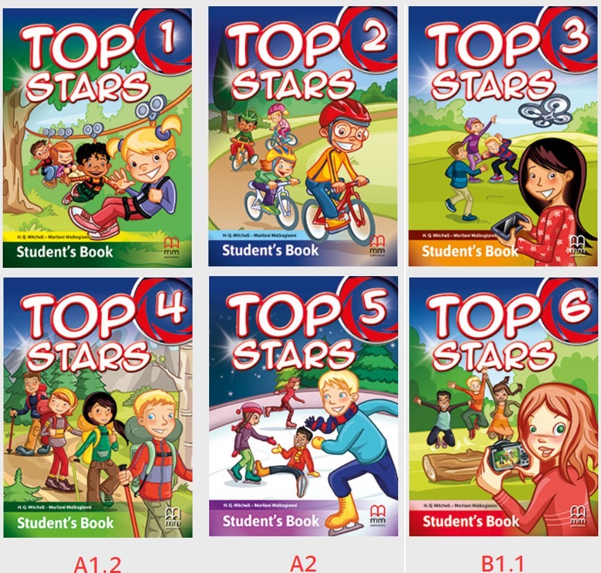 Download Top Stars IWB, Test, Flash card, audio, video