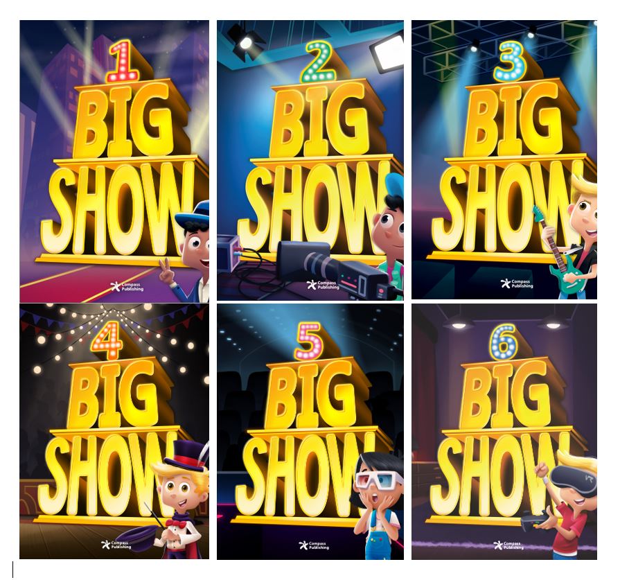 Big Show – PDF (High quality), PPT (PowerPoint for Student book), audio, test, worksheet