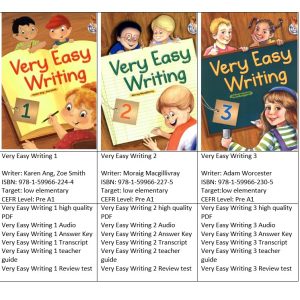 Very Easy Writing by Compass Publishing – Download high quality PDF, audio, answer key, review test, teacher guide